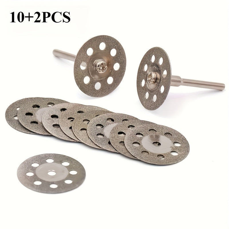 Diamond Cutting Wheels for Metal and Stone 2 Pack Precision Cutter Ceramic Glass