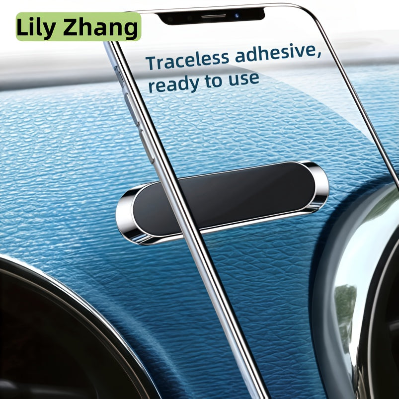 Car Phone Holder Aluminum Alloy Waterproof Dashboard Mount Secure Navigation