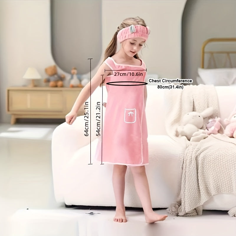 Absorbent Cotton Bath Towel for Adults, Soft and Quick-Drying