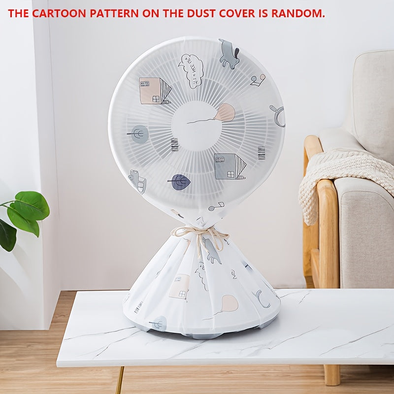 Electric Fan Dust Cover for Vacuum Cleaner and Floor Care Accessories, 1-Piece