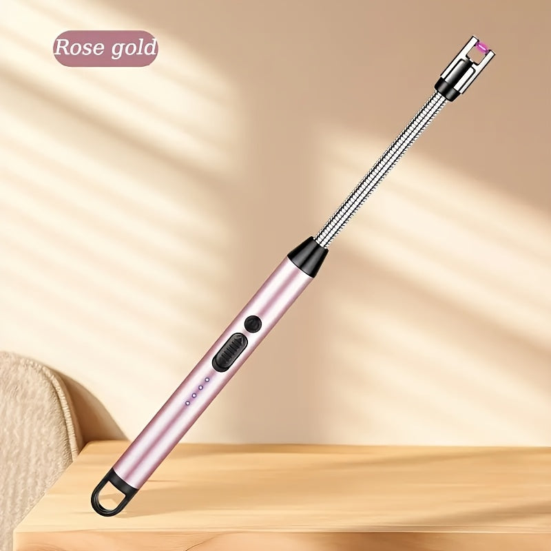 Rechargeable Electric Lighter USB Candle Gas Stove Barbecue Flexible Neck