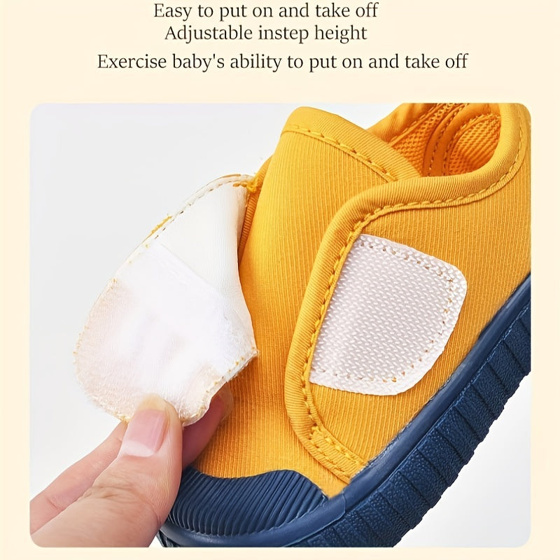 Toddler Canvas Shoes for Indoor Outdoor 1-2 Years Boys Girls Spring Autumn Breathable Fabric