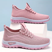 Women's Fashion Sneakers Soft Sole Breathable Fabric Casual Athletic Shoes