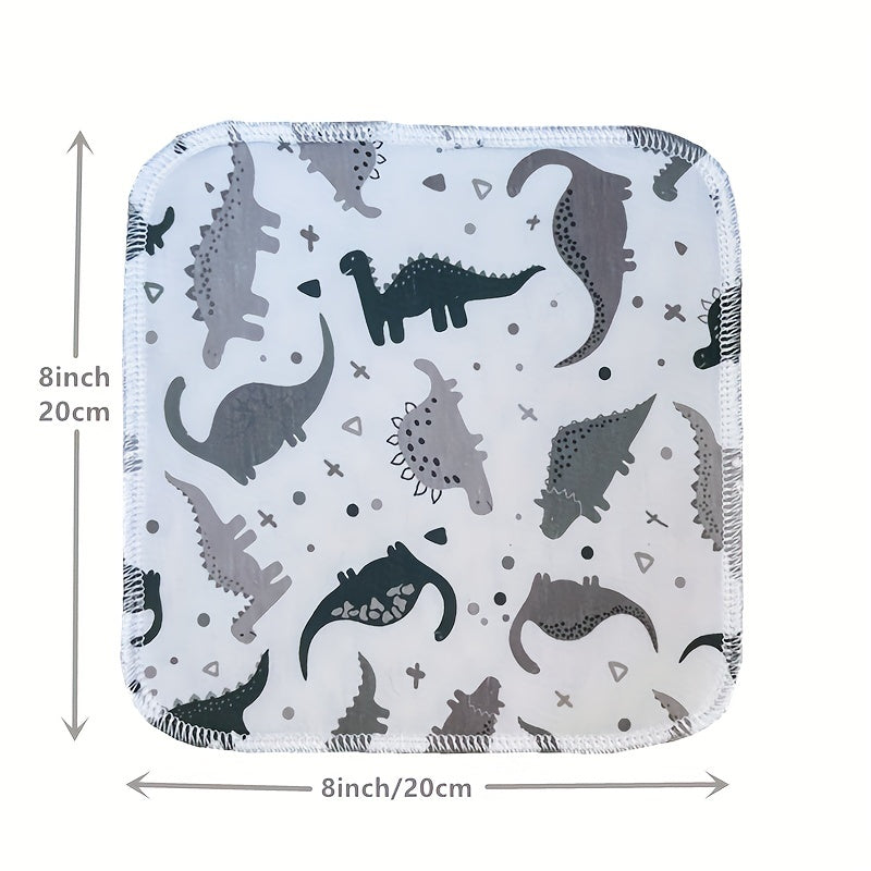 8Pack Cotton Handkerchiefs for Face Towels Washcloths Bibs Burp Cloths and Gifts