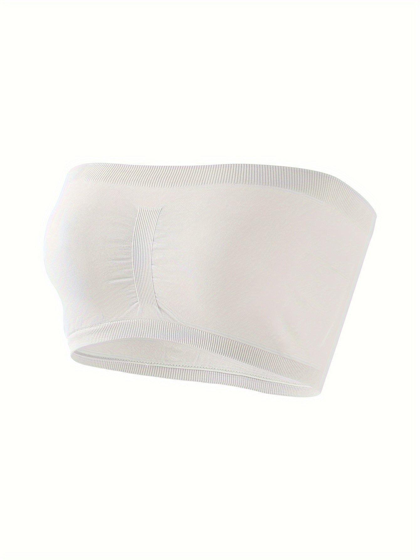 Women's Strapless Bandeau Bras Soft Stretch Comfortable Lingerie Underwear