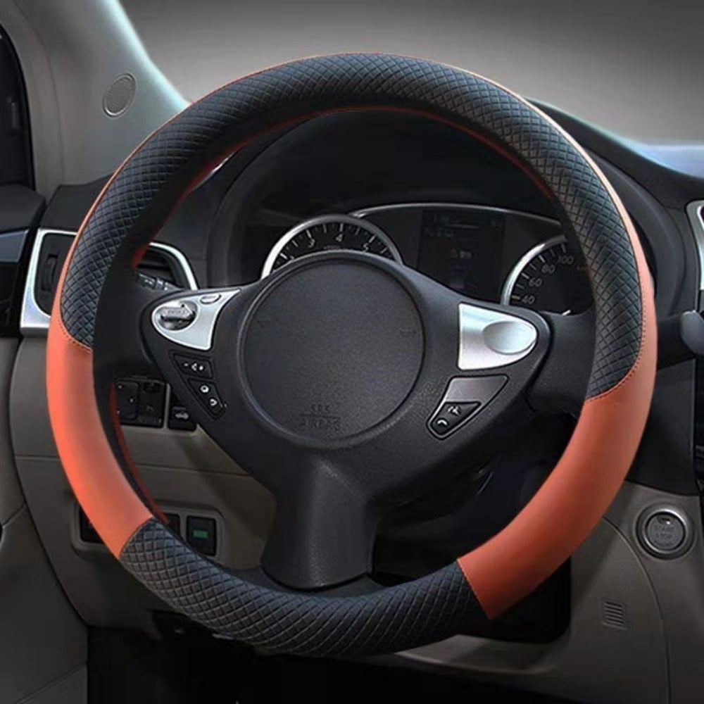 Kattalarlar uchun avtomobil boshqaruv g'ildiragi qopqog'i, sirpanishga qarshi, nafas oladigan, ichki bezak