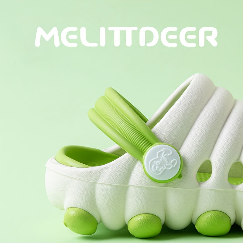 Unisex Kids Hollow Out Clogs EVA Non Slip Indoor Outdoor Casual Shoes