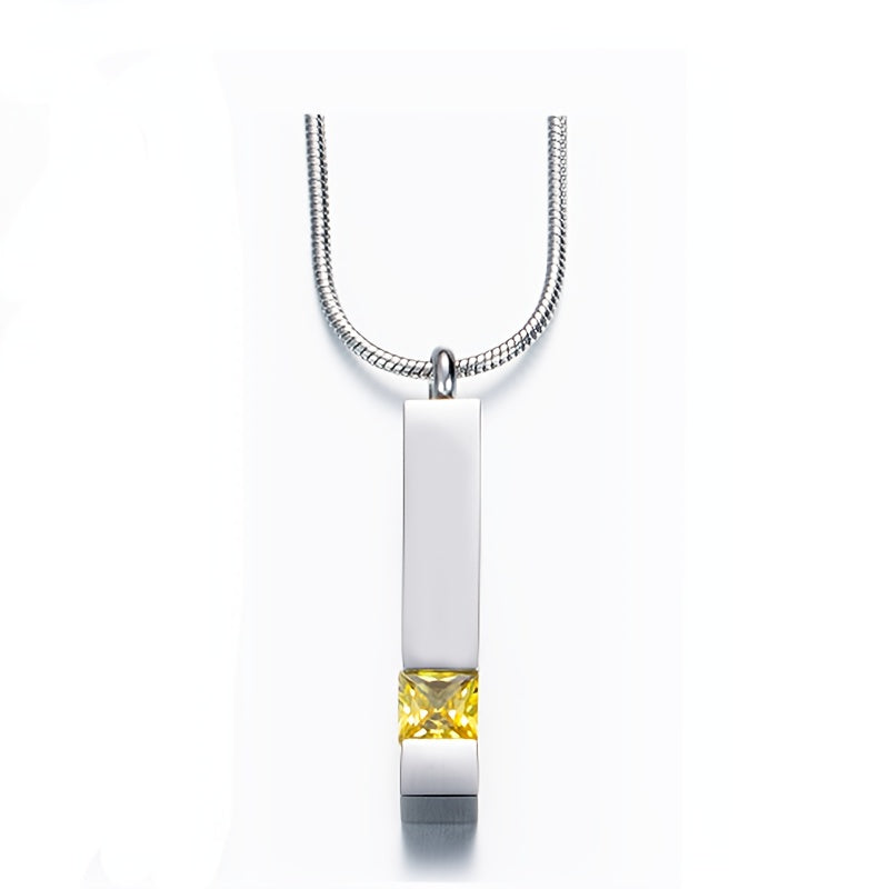 Индивидуальное вертикальное подвесное ожерелье с вашим именем, идеальный подарок на День святого Валентина, уникальный золотой и серебряный кирпичный дизайн, настраиваемые украшения для личного акцента