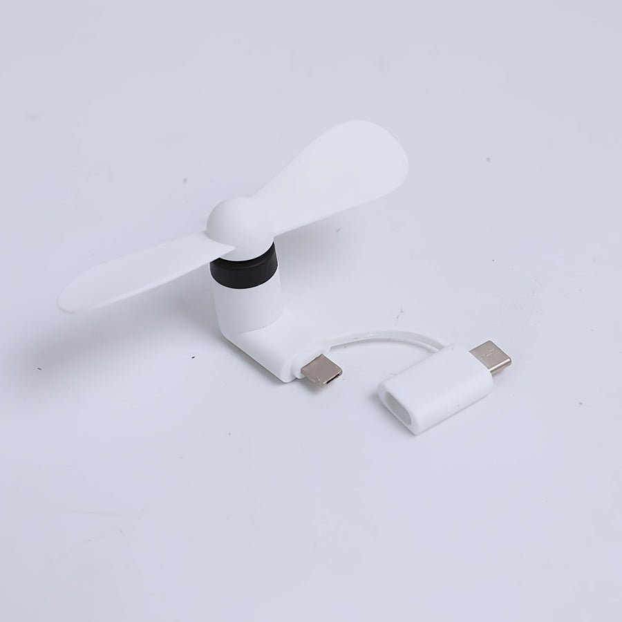 Портативный ручной вентилятор с USB-питанием, 3 скорости охлаждения для путешествий и использования на открытом воздухе