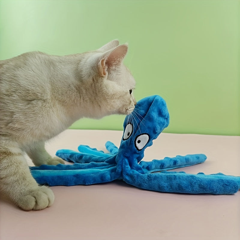 Plush Pet Toy with Sound and Leather Shell for Dogs and Cats