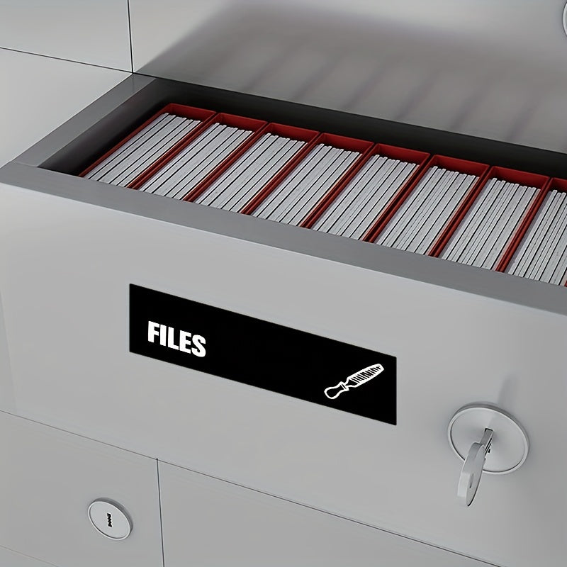 80 Pieces Toolbox Label Stickers Set for Steel Tool Boxes Large Easy Read