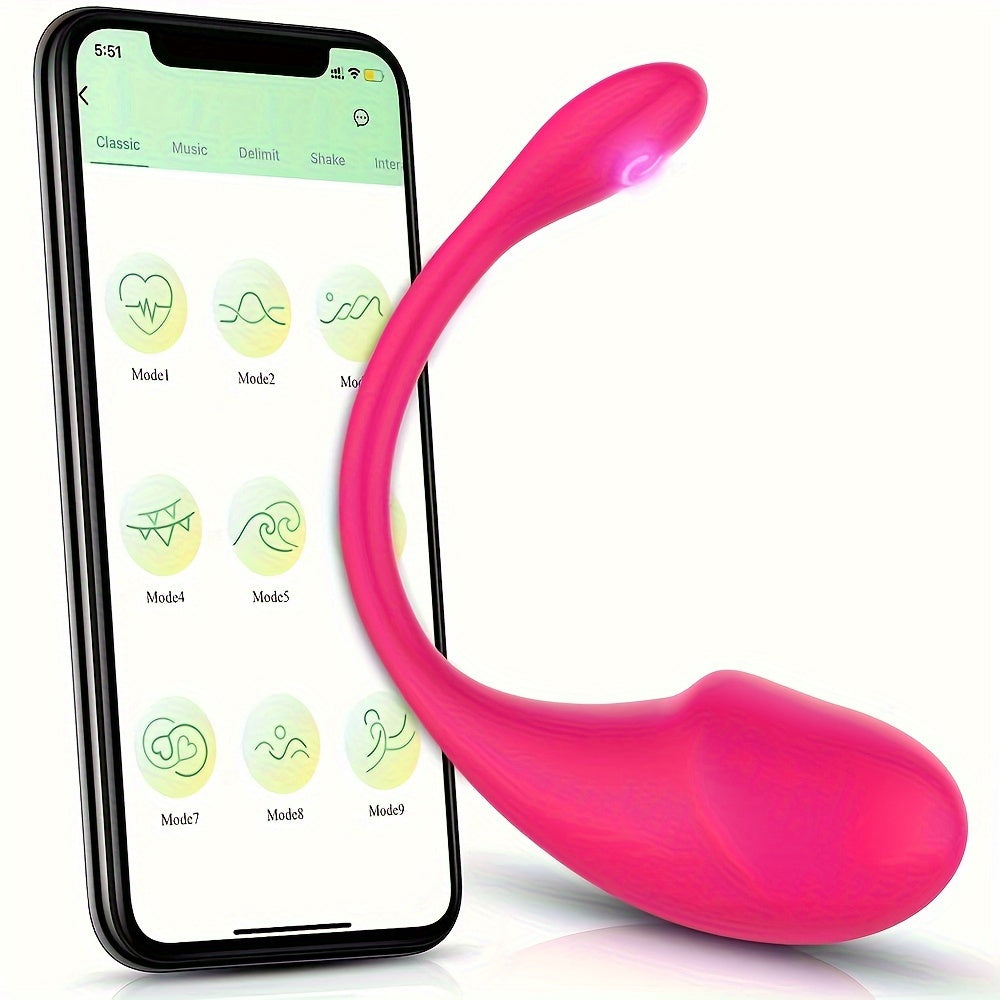 Female Remote Control Vibrator Outdoor Wearable with 9 Speeds and Silent Mode