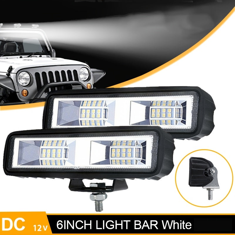16 Inch Super Bright LED Light Bar for Cars Trucks Boats 48W 12V