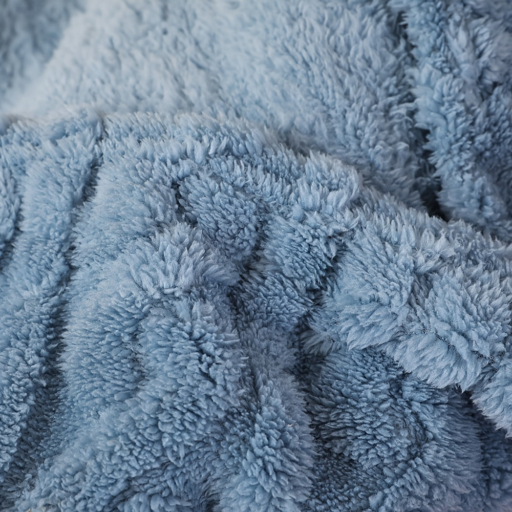 Мягкий дышащий плед-одеяло для новорожденных с полосками, мягкий и вязаный, розовый, синий, белый