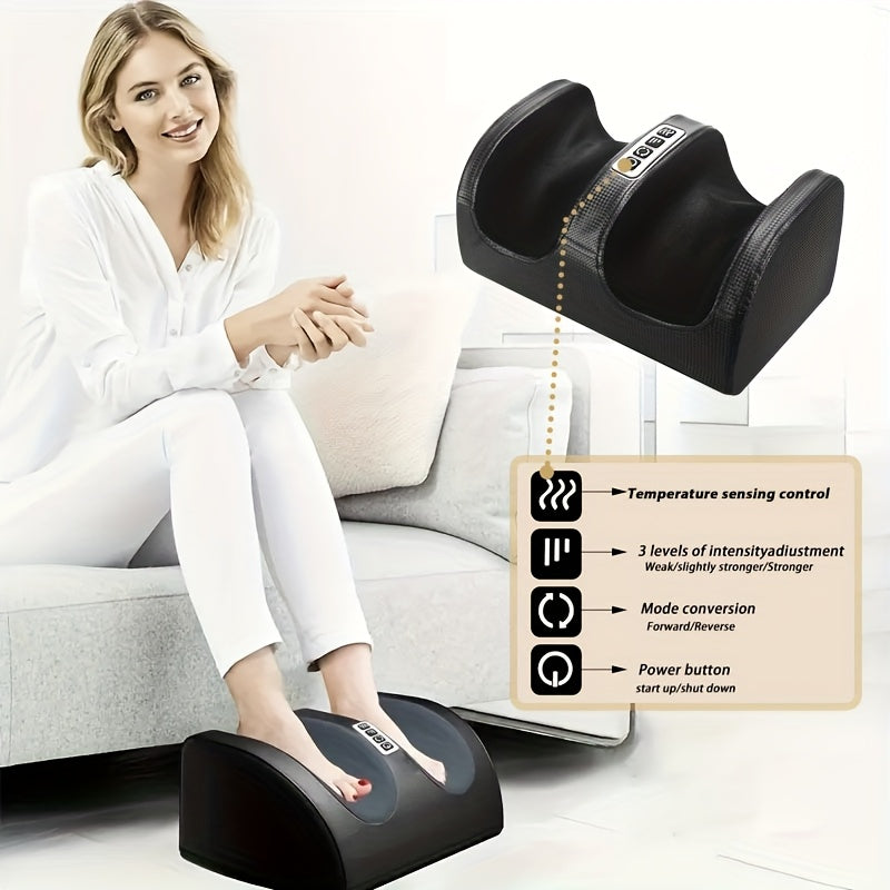 Full Body Massager with Kneading Heating and Timer for Legs Feet Arms