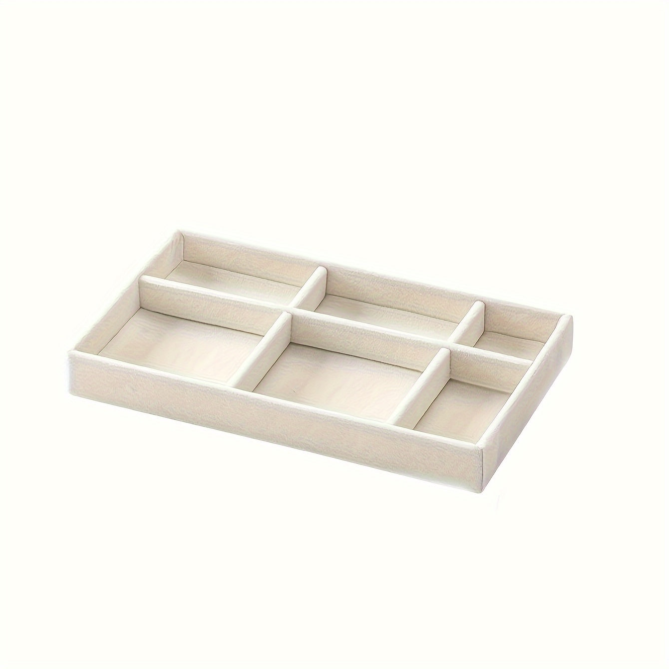 Набор из 4 органайзеров для хранения украшений из бархата для колец, серег, браслетов и ожерелий