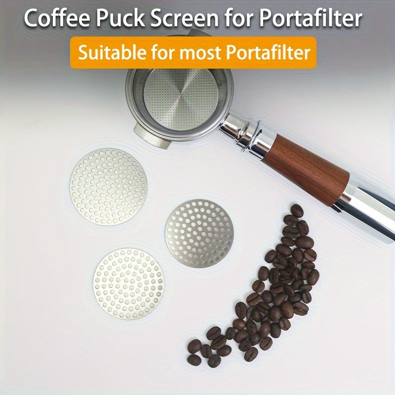 Pantalla de café de acero inoxidable para máquina de espresso, filtro de malla fina