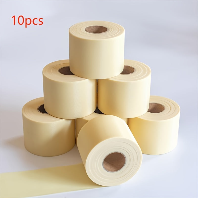 Bundle of 10 Beige PVC Cable Ties for Air Conditioning Units 2.28x433 Inches
