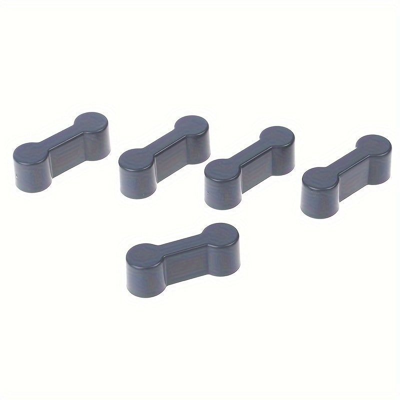 Grey Wooden Track Connectors for Accessories No Power Needed Set of 5