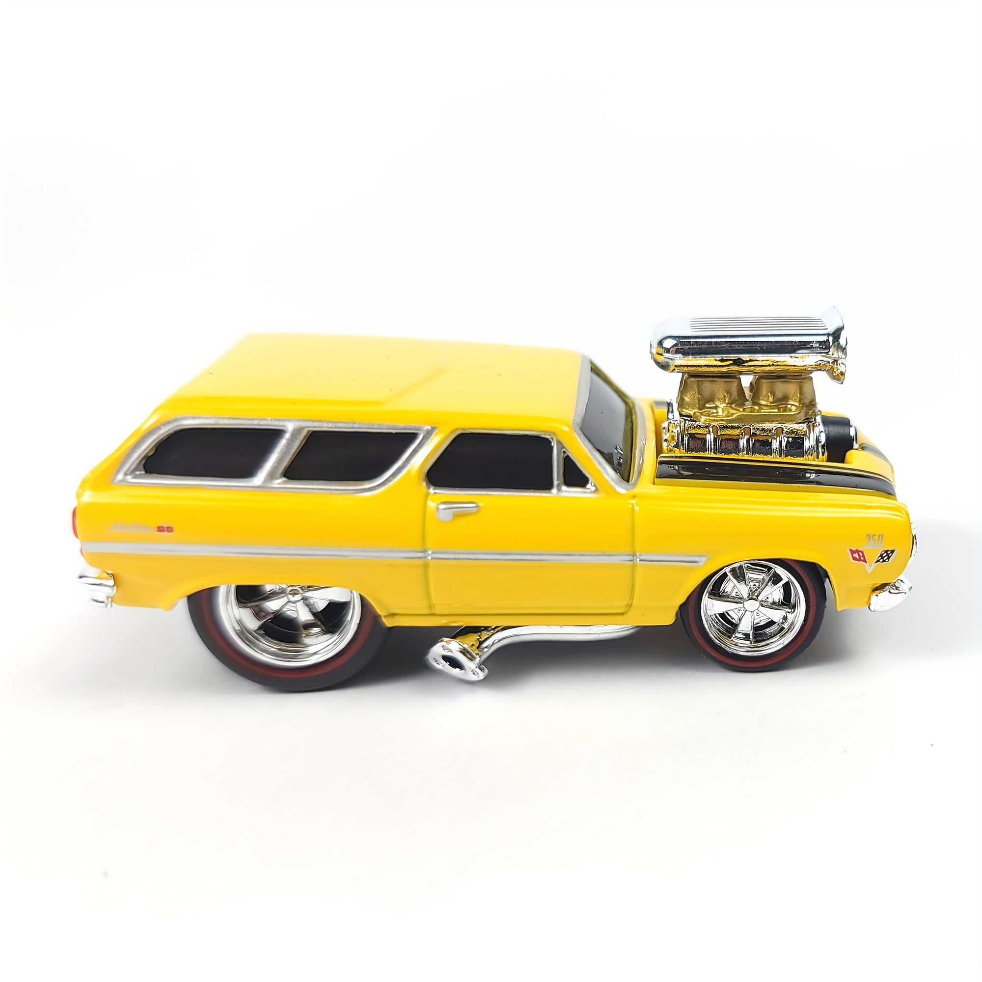 Kids Diecast Metal Car Model 1:64 Scale Yellow Collectible Vehicle Toy