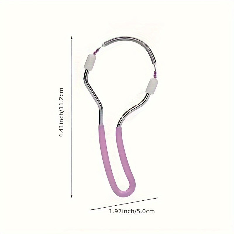 Ayollar uchun yuz sochlarini olib tashlovchi, ogʻriqsiz epilator asbobi, yuqori lab, jagʻ va boʻyn uchun