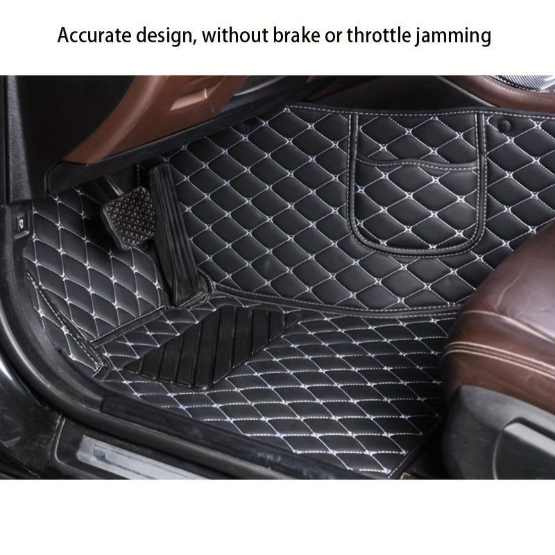 Universal Car Floor Mats for Tesla Model 3 2019-2023 All-Season Easy to Clean