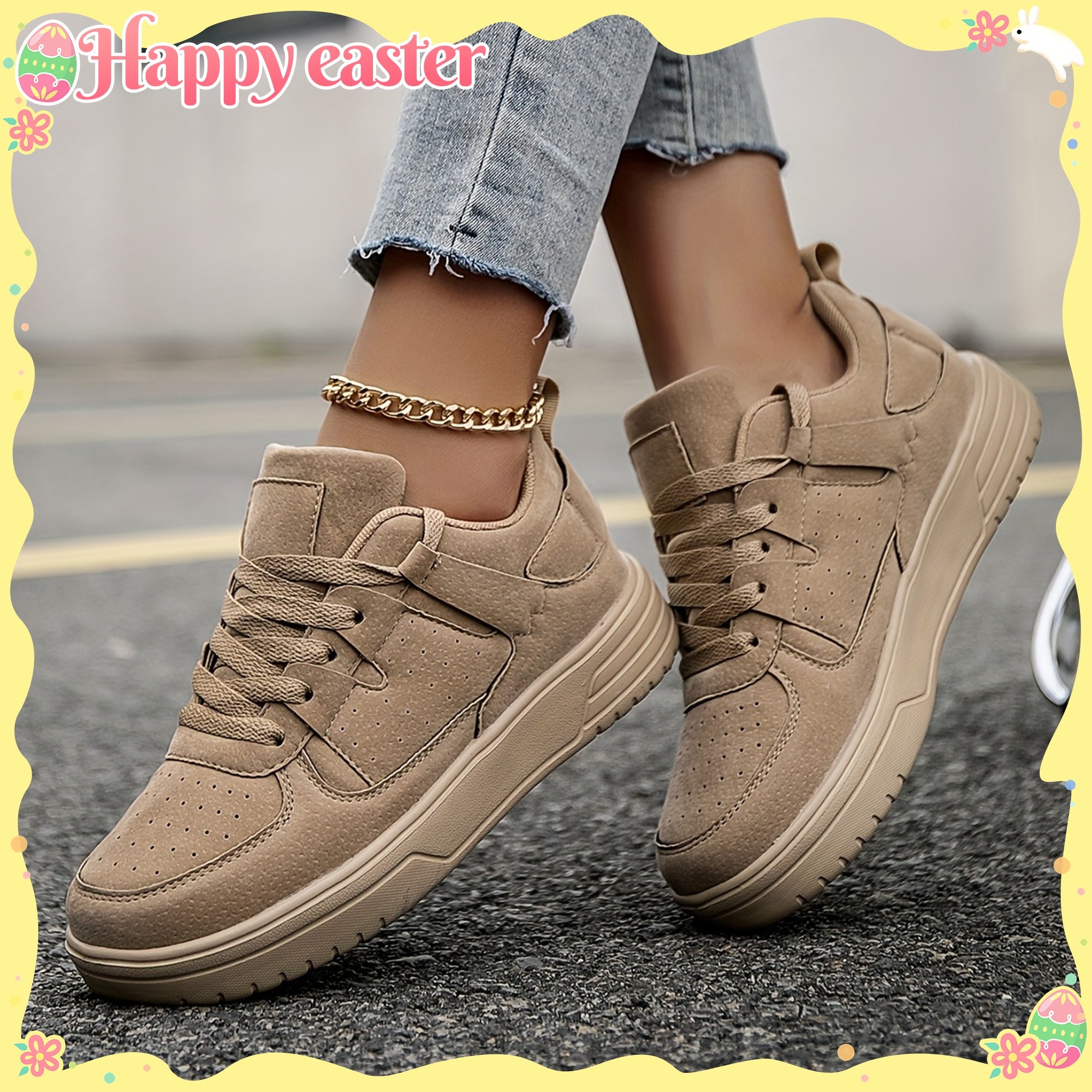 Women's Minimalist Retro Casual Sneakers Lightweight Flat-Soled Walking Shoes