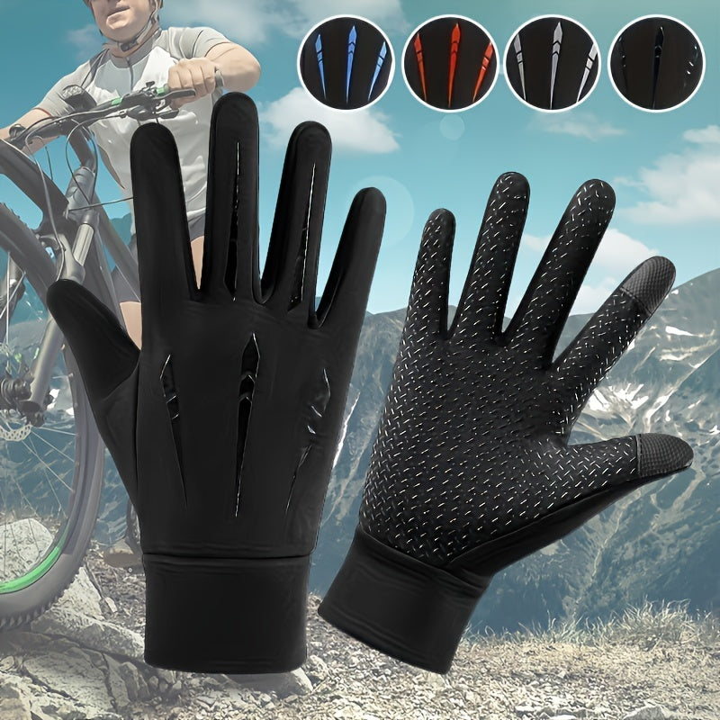 Unisex Breathable Motorcycle Gloves for Outdoor Fitness Fishing Camping