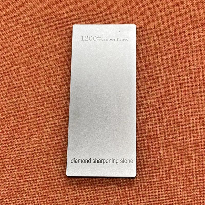 Metal Whetstone Sharpening System with Diamond Stones 1500-3000 Grit for Knives