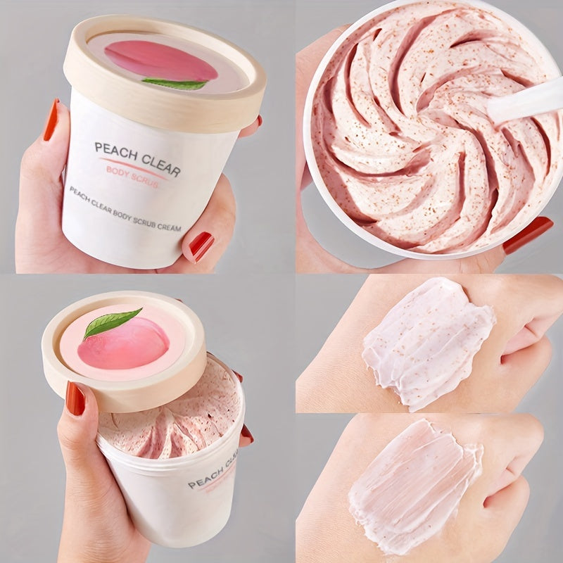 Exfoliante corporal de durazno 200g Pasta exfoliante para todo tipo de piel