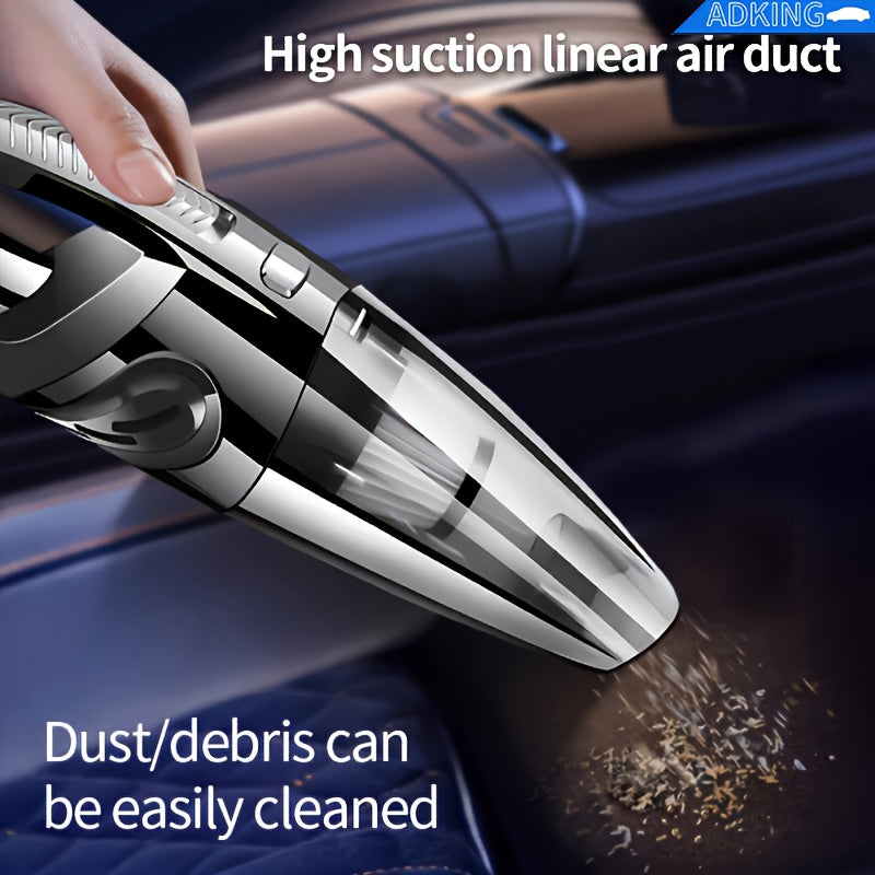 Ulanmagan avtomobil changyutgichi yuqori quvvatli qo‘l bilan ishlash uchun mo‘ljallangan ho‘l va quruq portativ