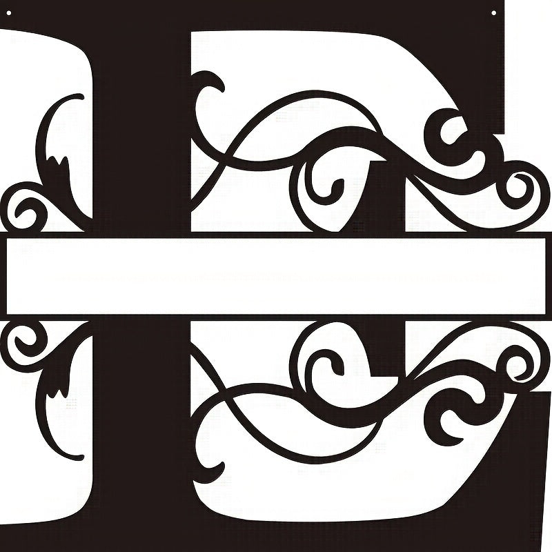 Personalized Metal Family Name Sign Wall Art for Front Entrance or Housewarming Gift