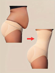 Women's High Waist Shaping Panties Nylon Spandex Tummy Control Butt Lifter