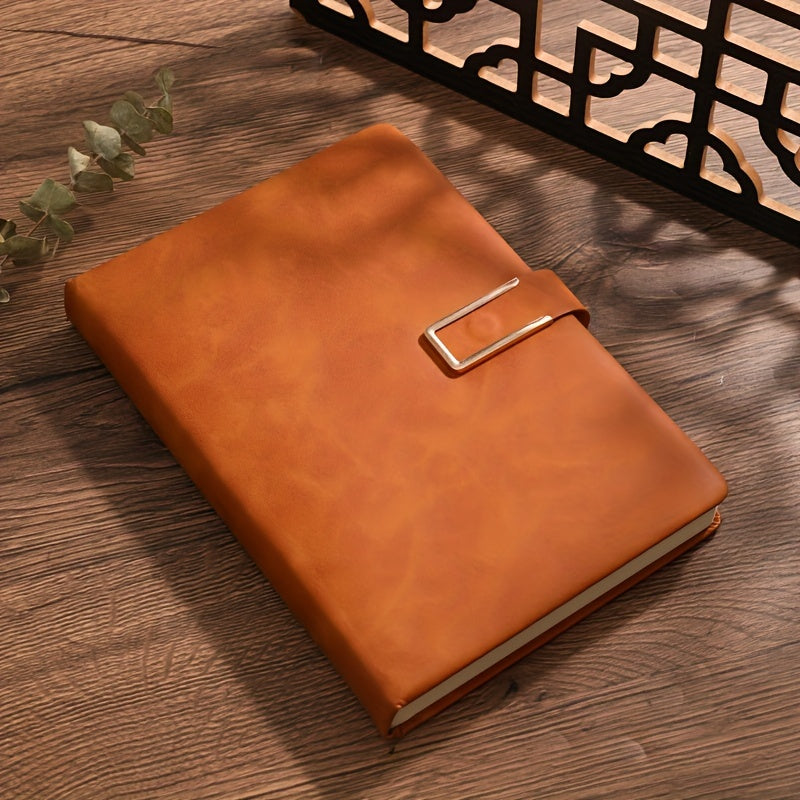 A5 faux charm qog'ozli daftar, ruchka tutqichli, yumshoq muqova, talaba va mutaxassislar uchun ko'p ranglarda