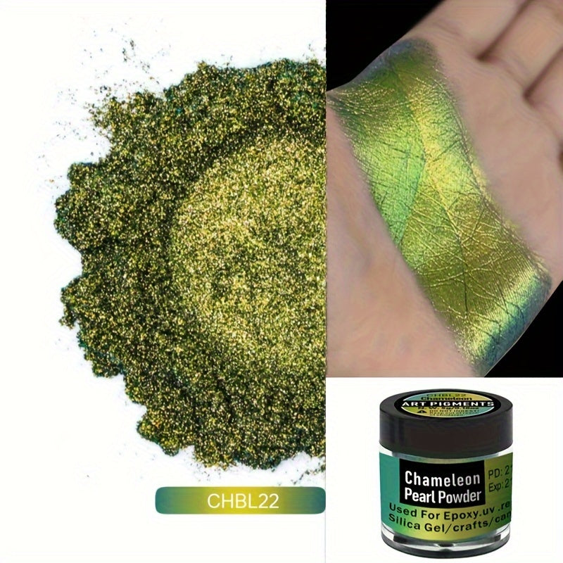 5g Chameleon Pearlescent Powder for Resin Crafts DIY Craft Powder for Jewelry and Art
