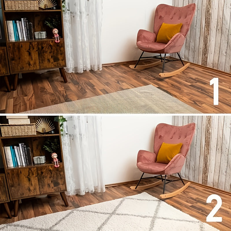 Long-Lasting PVC Non-Slip Carpet Gripper Mat for Hardwood Floors and Rugs