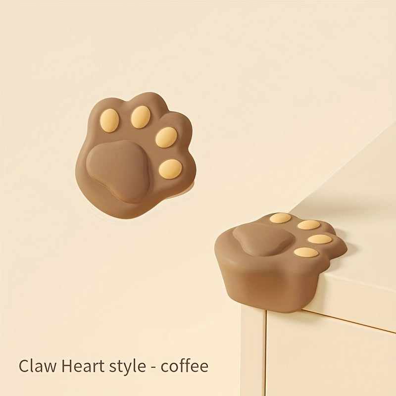 Set of 4 Silicone Corner Protectors for Tables Baby Toddler Anti-Collision Safety Stickers