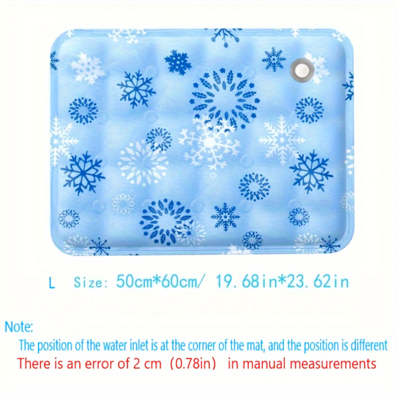 Pet Cooling Mat Waterproof Non-Toxic Gel for Dogs Indoor Outdoor Durable and Easy to Clean