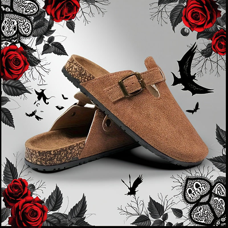 Unisex Summer Outdoor Cushioned Slip-On Hole Shoes for Casual Wear