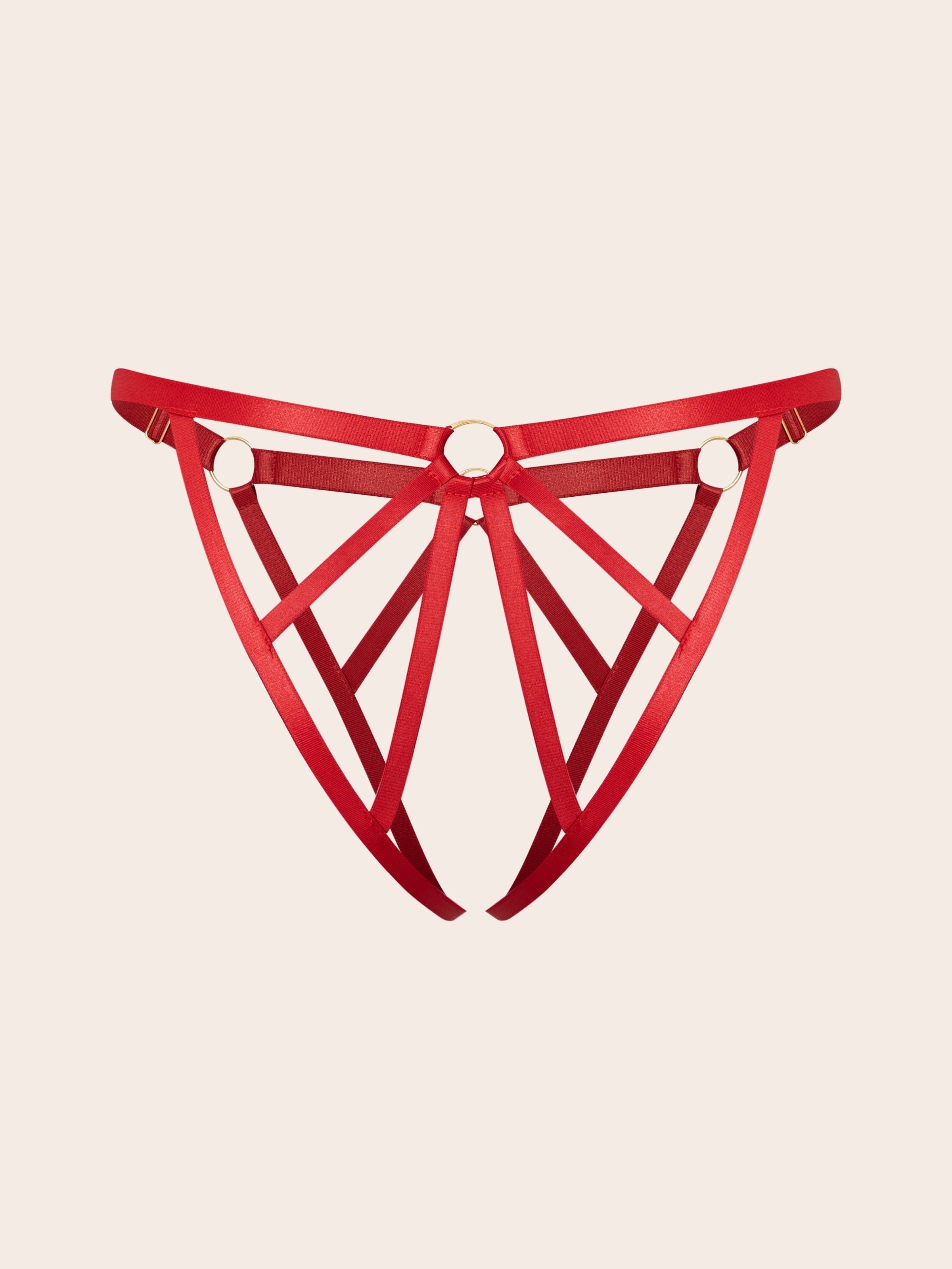 Women's Lace Seductive Lingerie Set with Adjustable Straps