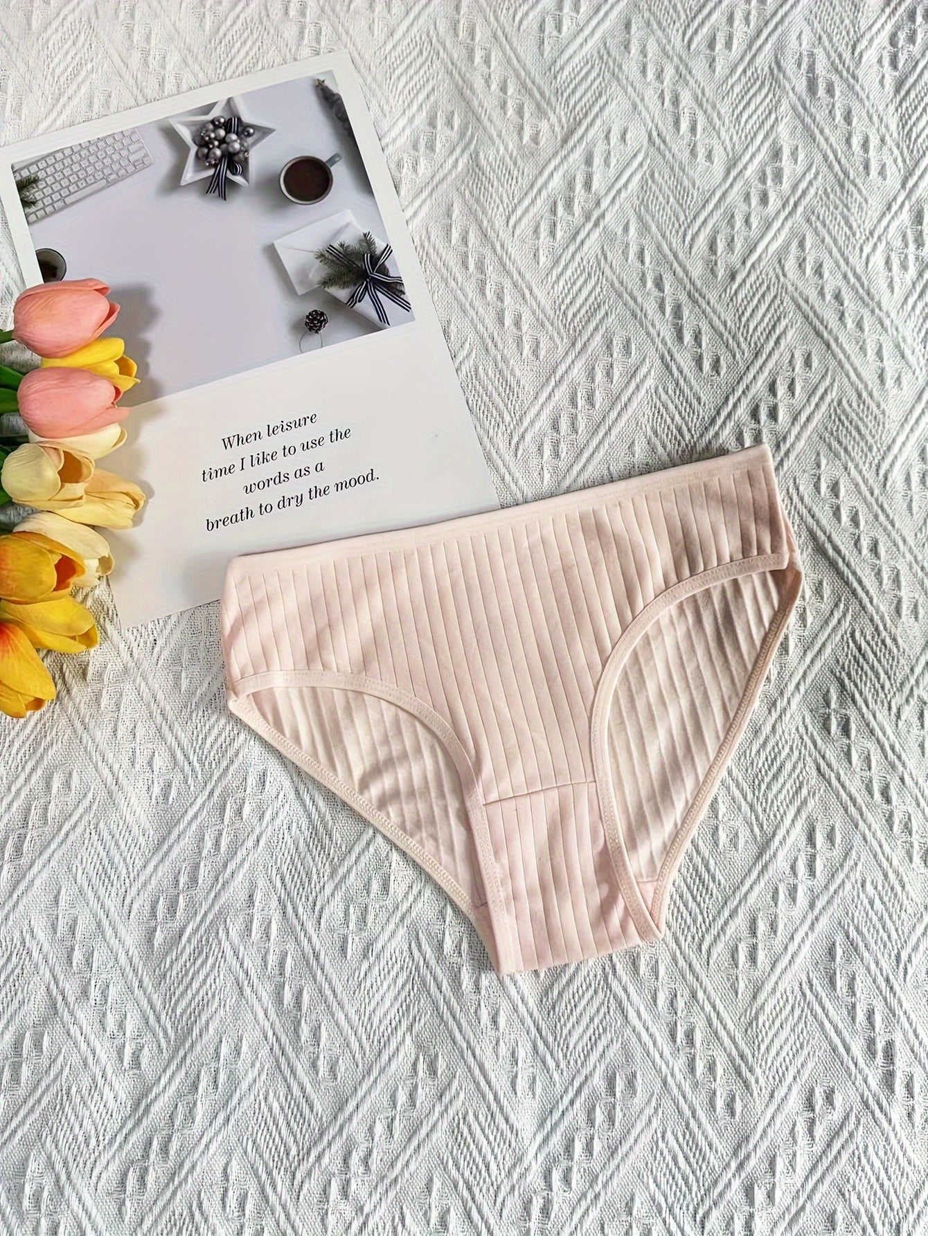 Women’s Cotton Seamless Briefs 12-Pack Comfortable Breathable Stretchy Solid