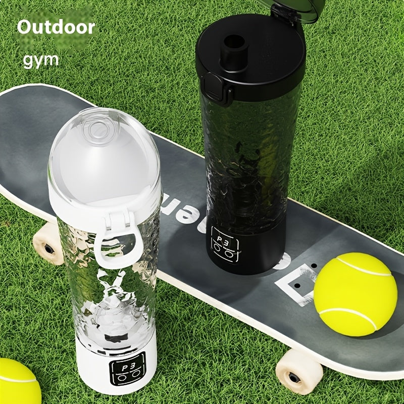 Avtomatik aralashtiruvchi sayohat mug'i, qahva va protein kokteyllari uchun 16oz qora