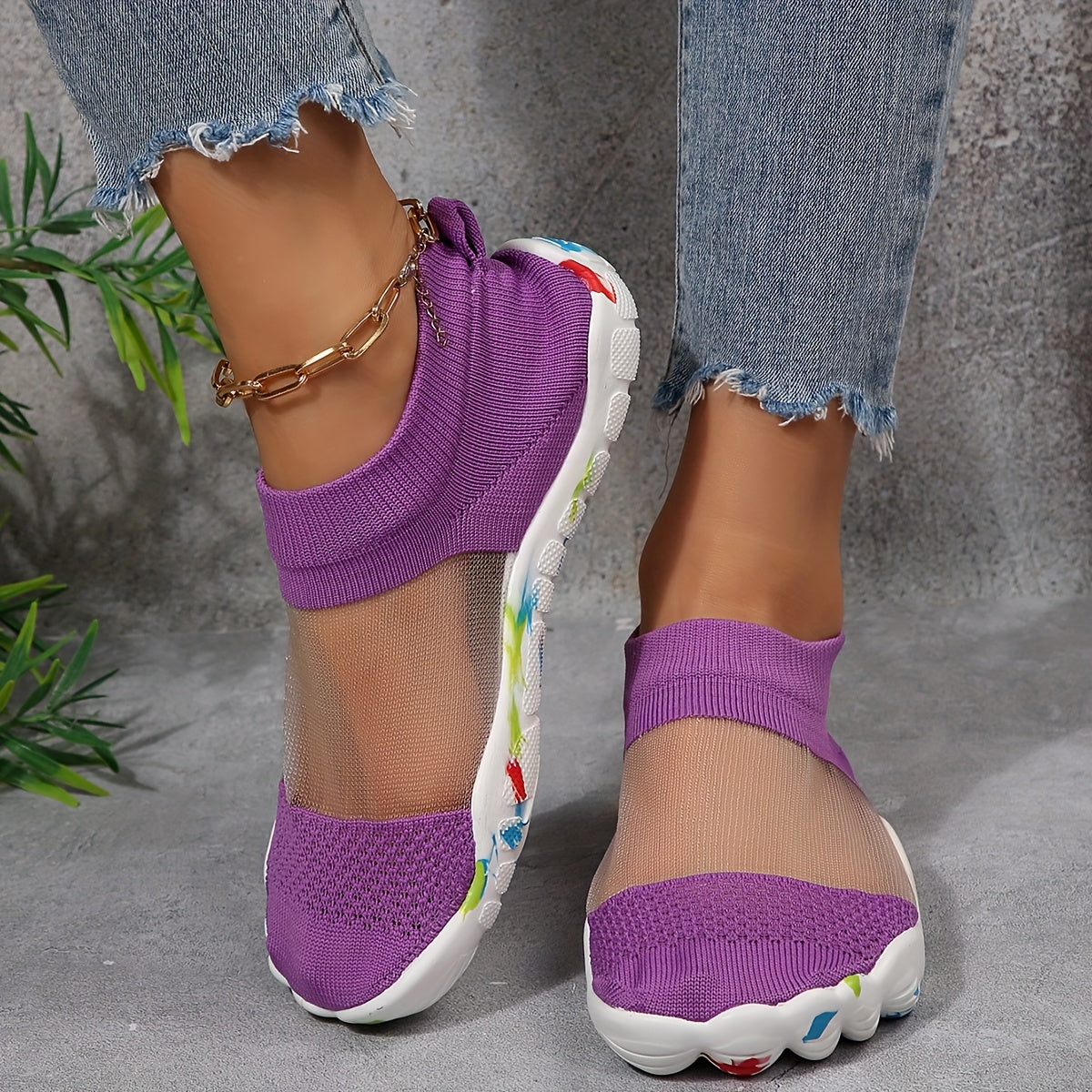 Women’s Casual Sports Shoes for Indoor Training, Water Wading, and Jogging