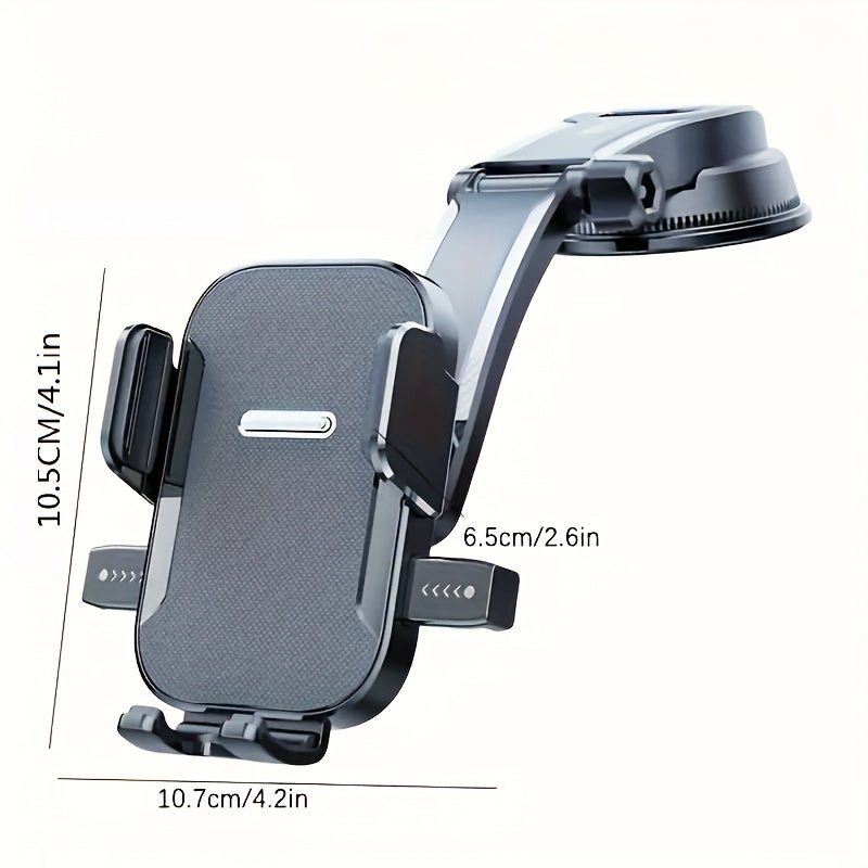 Soporte universal para coche con ventosa y rotación de 360° para navegación