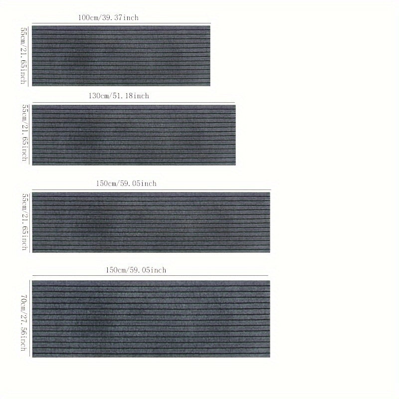 Kulrang Qizil va Qahva Uy uchun gilam, sirpanishga qarshi, changga chidamli, oshxona kirish matosi