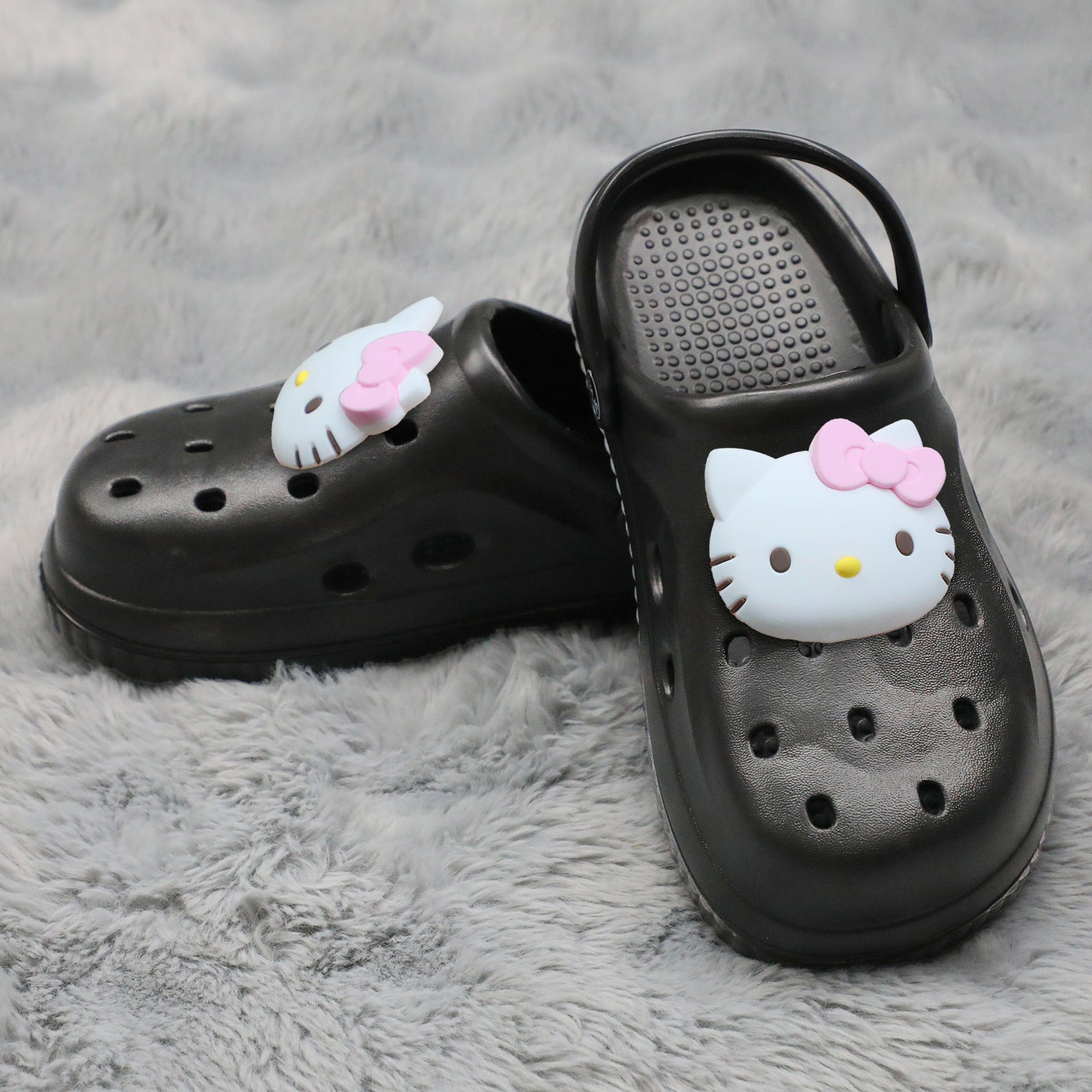 Women's EVA Clogs with 3D Pattern, Thick Soles, Breathable for Summer