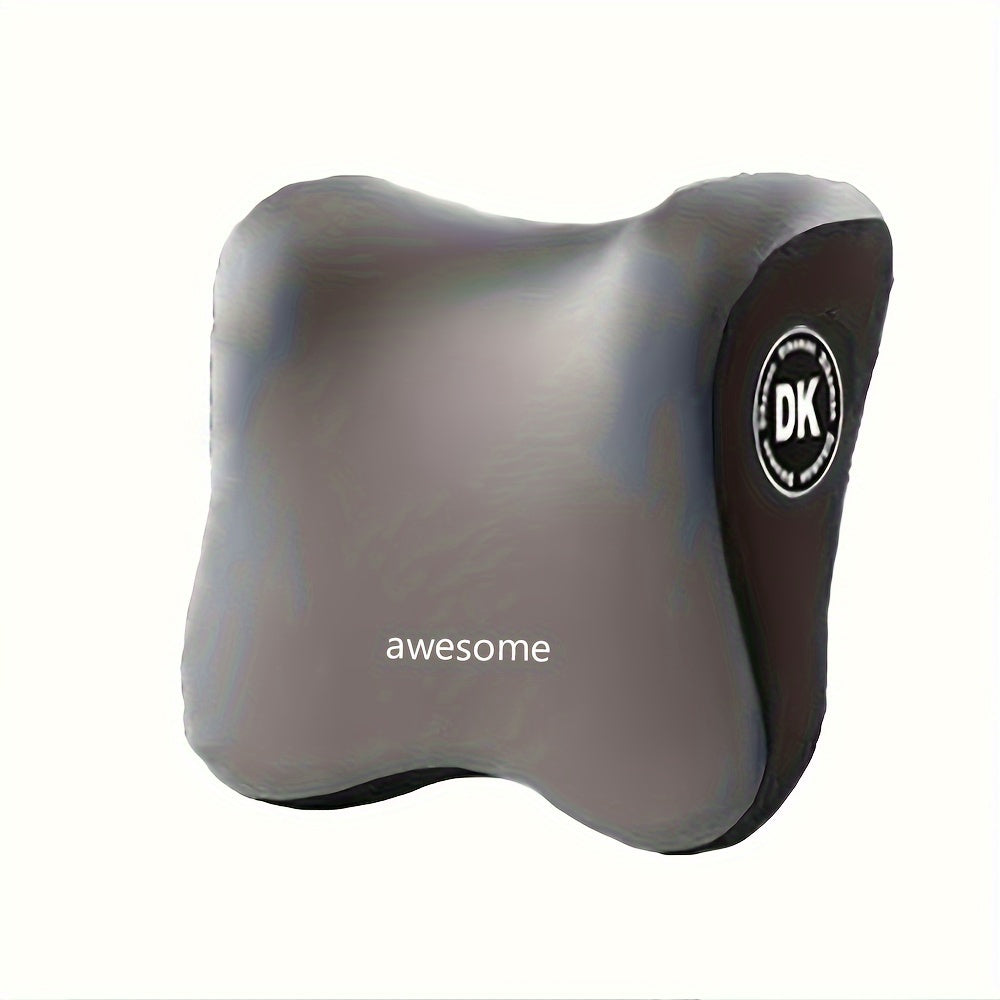Memory Foam Car Seat Cushion with Headrest and Lumbar Support for Office Home Vehicle