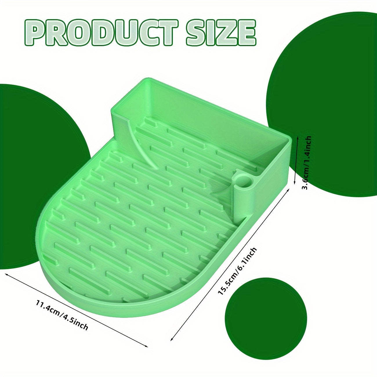 Silicone Kitchen Drain Rack for Draining Bottles Glasses and Cups Durable and Easy to Clean