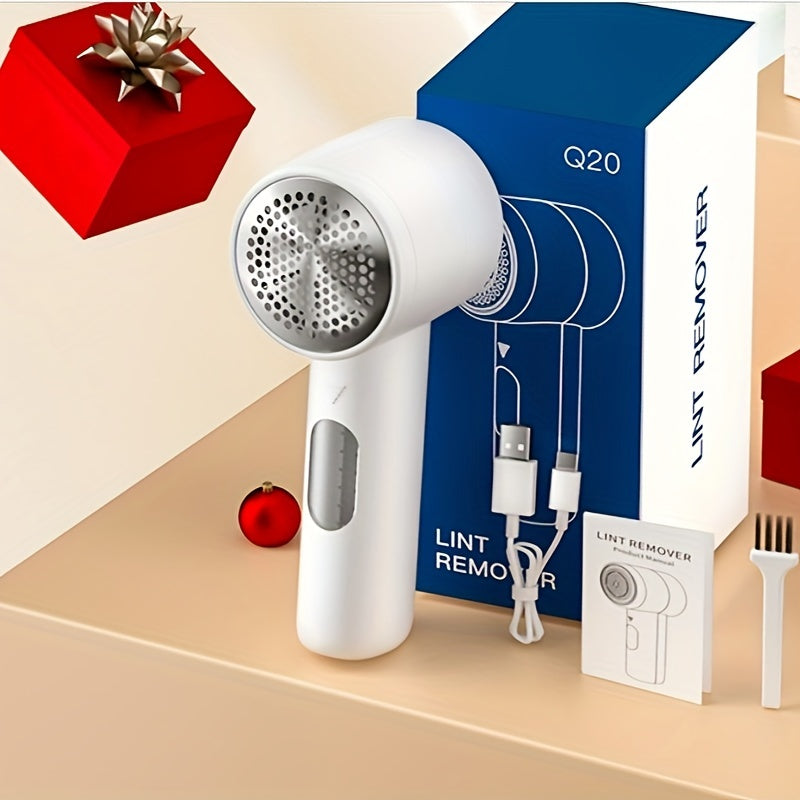 USB/Batareya quvvati bilan ishlaydigan, kam shovqinli mato tozalash uchun qayta zaryadlanadigan to'kma olib tashlagich - ≤36V, kiyimlar, sviterlar, palto, yotoq uchun.