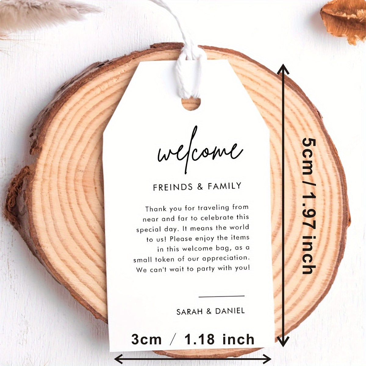 100 ta shaxsiylashtirilgan to'y sovg'a teglari, zümrüd rangli o'simliklar dizayni, to'ylar va tadbirlar uchun